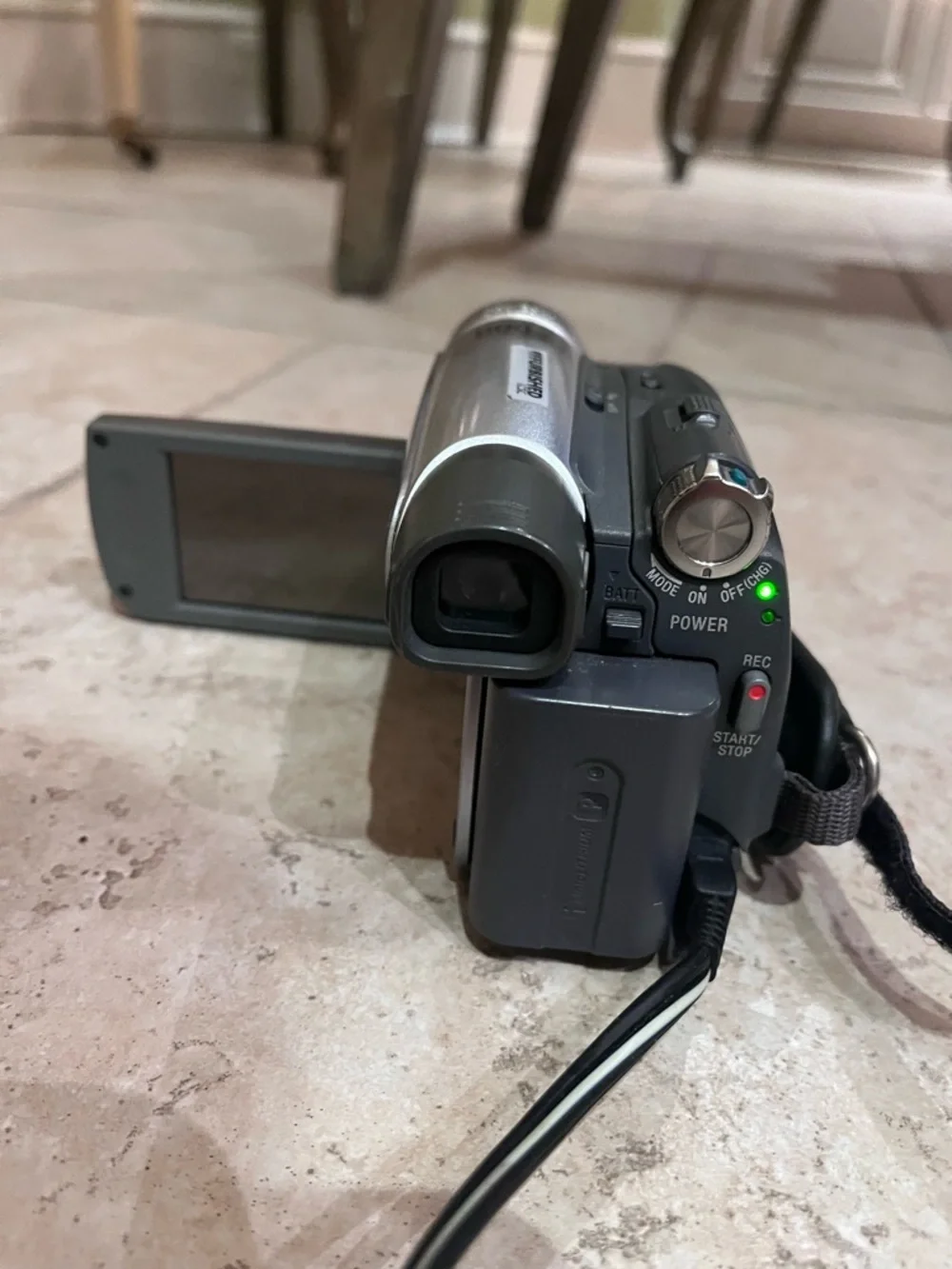 Sony Handycam Camcorder for parts Ricoh camera Polaroid blank tapes new and used